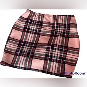 Shein plaid skirt like new